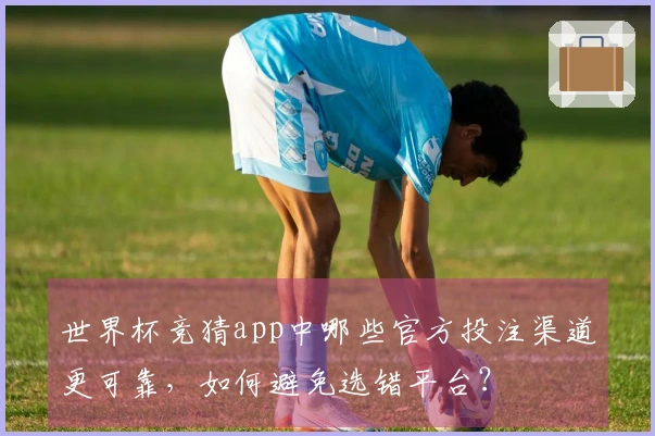 世界杯竞猜app中哪些官方投注渠道更可靠，如何避免选错平台？