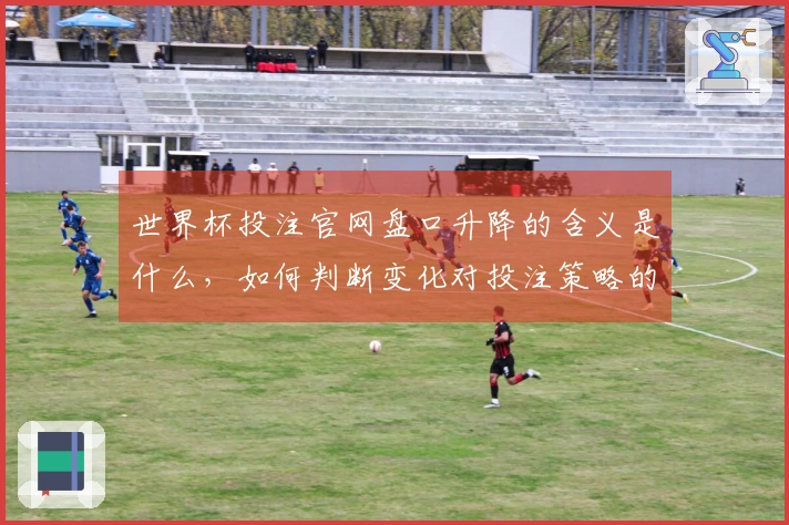 世界杯投注官网盘口升降的含义是什么，如何判断变化对投注策略的影响