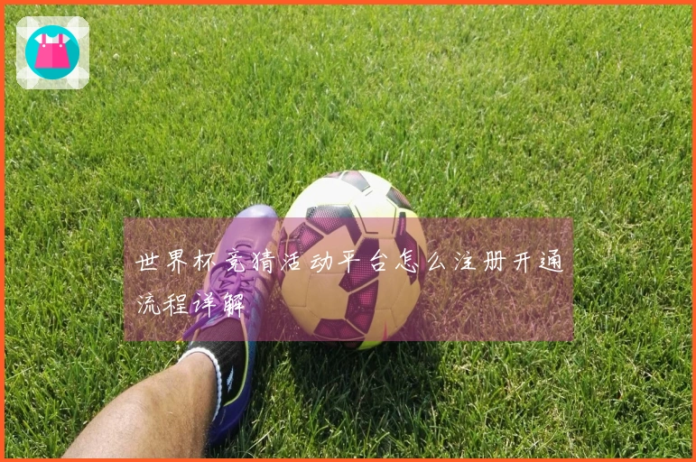 世界杯竞猜活动平台怎么注册开通流程详解